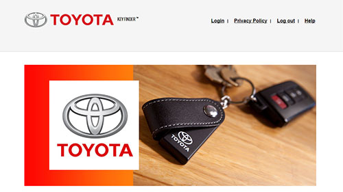 Toyota Key Finder Rebate Offer